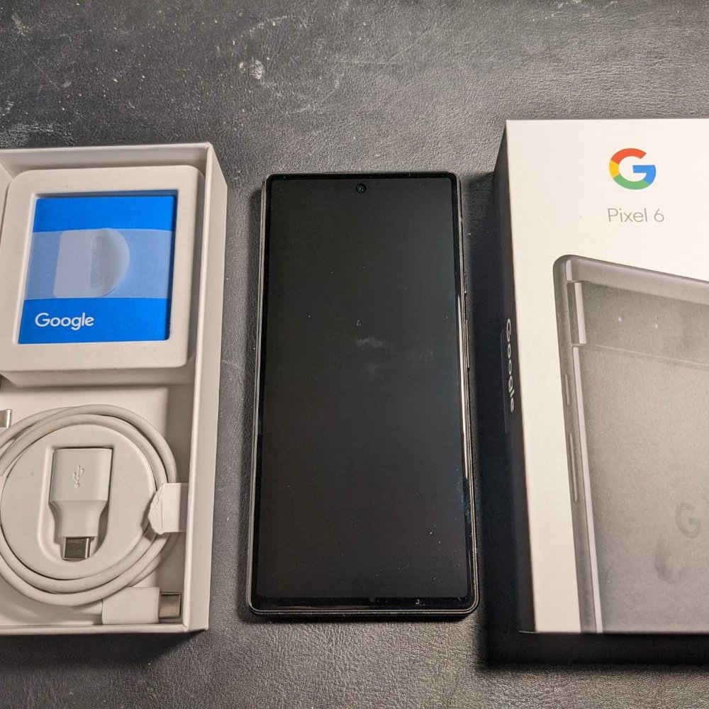 Google Pixel 6 128GB Stormy Black